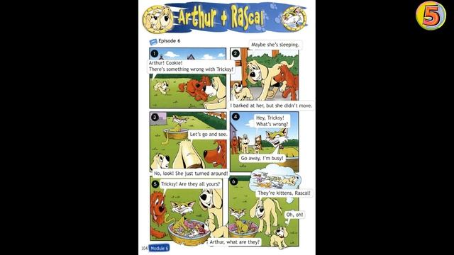 Spotlight. Английский язык. 4 класс. Стр. 104. Arthur + Rascal смотреть онлайн