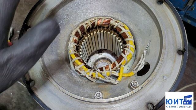 Ремонт насоса Grundfos Multilift M15.3.4 , перемотка электродвигателя . 96075377 смотреть онлайн