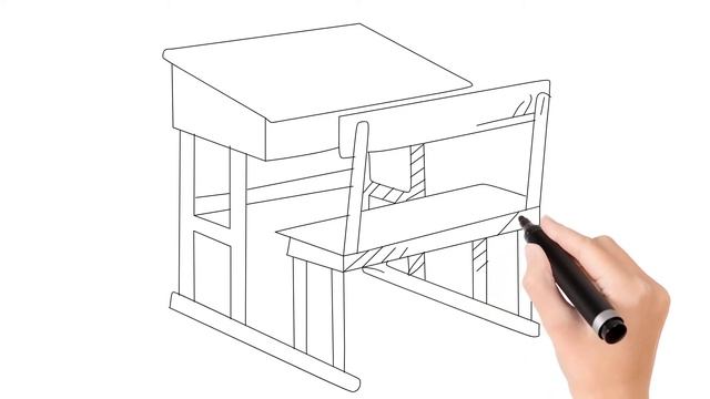 School Bench Drawing - Art Of Life Insurance смотреть онлайн