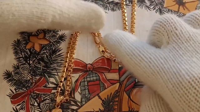 Цепь бисмарк 60 см, 4 мм, крест. смотреть онлайн