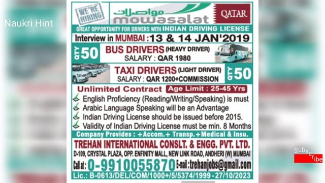 Assignments Abroad Times 28 December | Gulf Jobs | Naukri Hint | Abroad Jobs смотреть онлайн