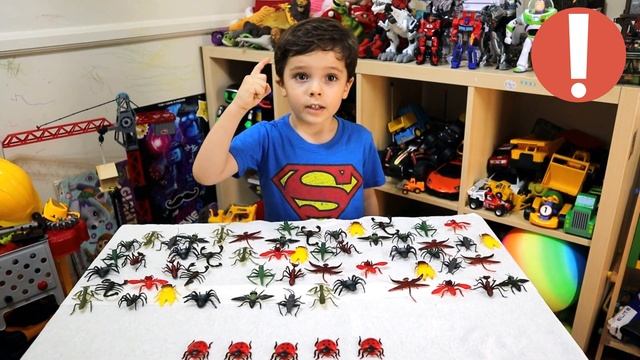 Учим Насекомых! Насекомые для Детей - Развивающее Видео смотреть онлайн