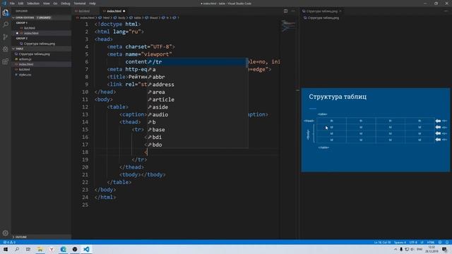Создание сайтов. Основы. Занятие 4 - Списки и таблицы смотреть онлайн