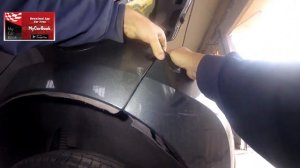 Peugeot 207  rear bumper removal