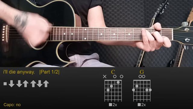 i'll die anyway. - girl in red | Easy Guitar Lesson Tutorial with Chords/Tabs and Rhythm смотреть онлайн