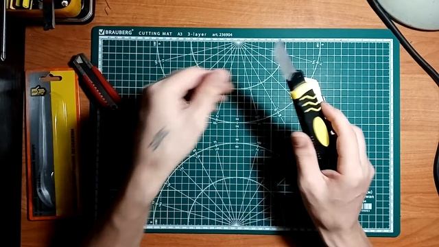 Очень хороший строительный(канцелярский) нож. смотреть онлайн