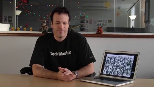 Camelot Unchained 10,000 Characters Onscreen Tech Demo смотреть онлайн