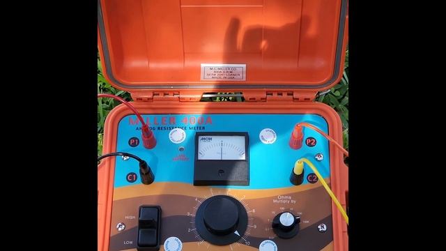 400A 4 Pin Wenner Method test смотреть онлайн