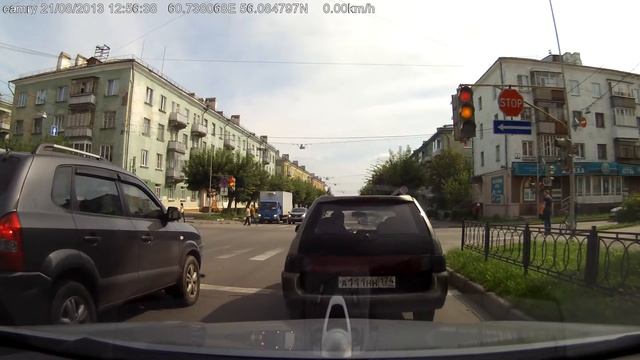 Снежинские ездоки ч.1. (Видеорегистратор Каркам QX3 Neo)