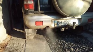 Глушитель Polmostrow и Kia Sportage 1 поколения