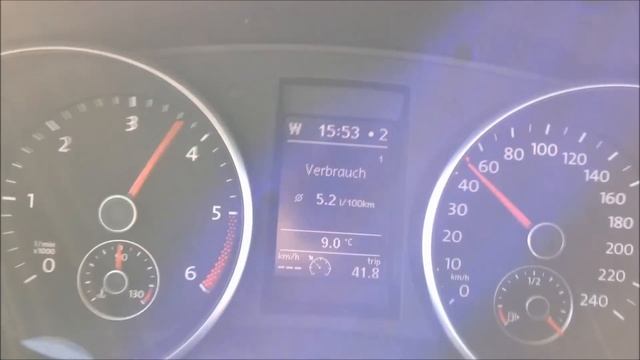 VW Golf VI 1.6 TDI 105 HP Blue Motion Technology Acceleration 0-150 km/h | 0-100 11.6sec смотреть онлайн