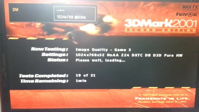 Pentium 4 Project 3DMark 2001SE Running On Geforce 4200TI Part2 смотреть онлайн