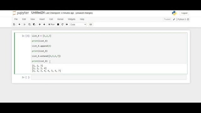 How to add list elements in python смотреть онлайн