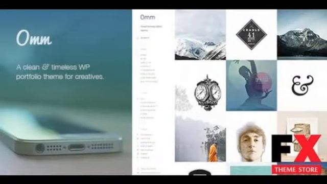 Preview Omm Retina Responsive WordPress Portfolio Theme TFor смотреть онлайн
