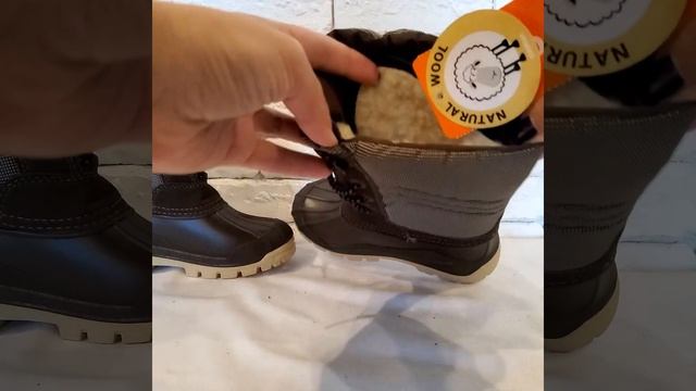 Сапоги зимние мальчику Demar. смотреть онлайн