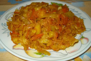 ТУШЕНАЯ КАПУСТА