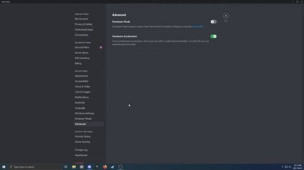 How to Disable Hardware Acceleration in Discord