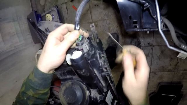 Снимаем передние фары и ПТФ Datsun mi-DO 2014-2021год смотреть онлайн