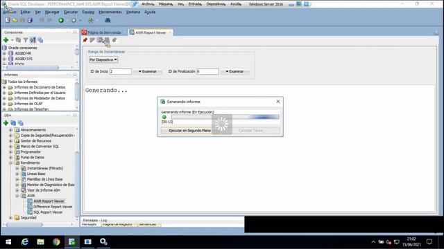 Análisis rendimiento en bases de datos Oracle con AWR смотреть онлайн