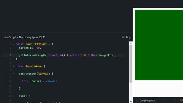 Let's Code: A Simple Ping Pong Game - Browser + JS only | Tutorial | Part 1 смотреть онлайн