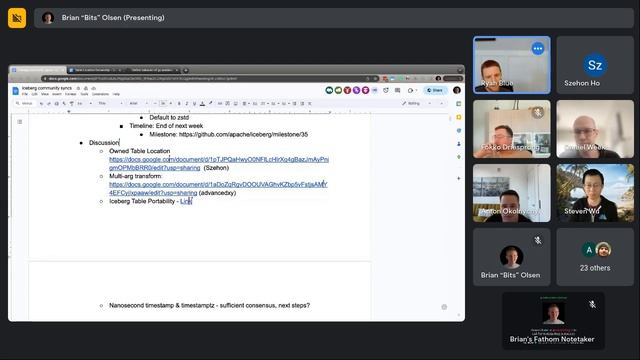 Iceberg Community Sync - Aug 30 2023 смотреть онлайн
