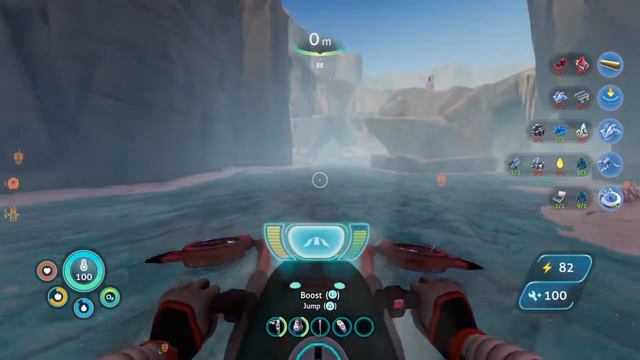 Magnetite seam on glacier easy access Subnautica Below Zero смотреть онлайн