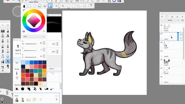 Ripple Movin' Right Along Speed Paint смотреть онлайн