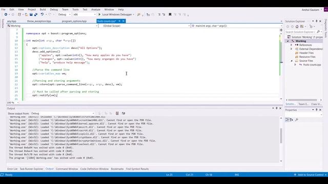 Boost Library - How to Get Configuration Options from Command Line - 1 смотреть онлайн