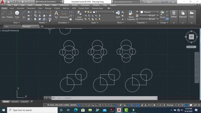 block command in autocad | autocad block command | how to use block command смотреть онлайн