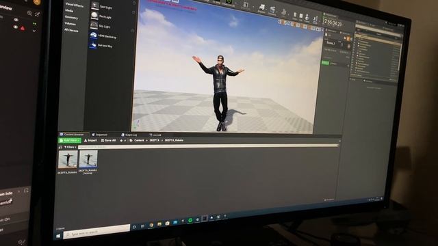 Testing Rokoko Smart Suit Live Link to Unreal Engine смотреть онлайн
