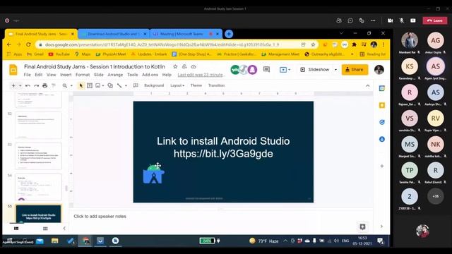 Android Study Jam: Session 1 смотреть онлайн