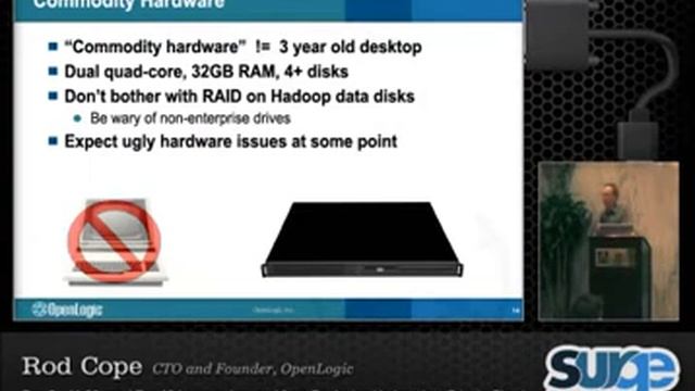 Surge 2010 ~ Top 10 Lessons Learned from Deploying Hadoop in a Private Cloud смотреть онлайн