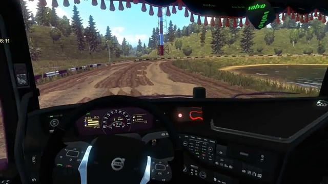 ETS 2-Тест Volvo FH смотреть онлайн
