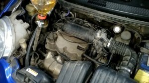 Проверка давления топлива Daewoo Matiz 0.9L ??