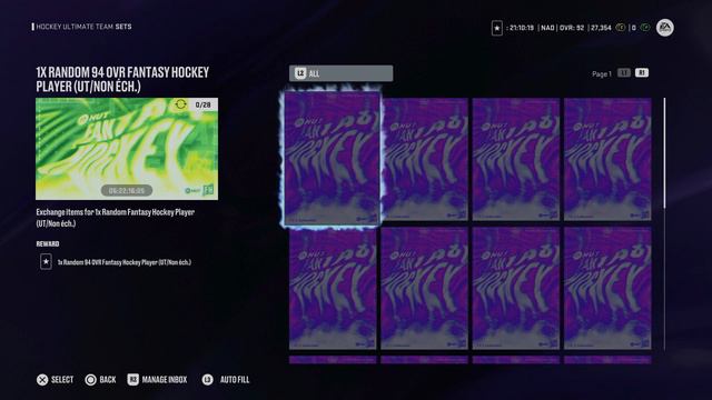 THE FANTASY HOCKEY EVENT IS BACK IN NHL 24 HUT! смотреть онлайн