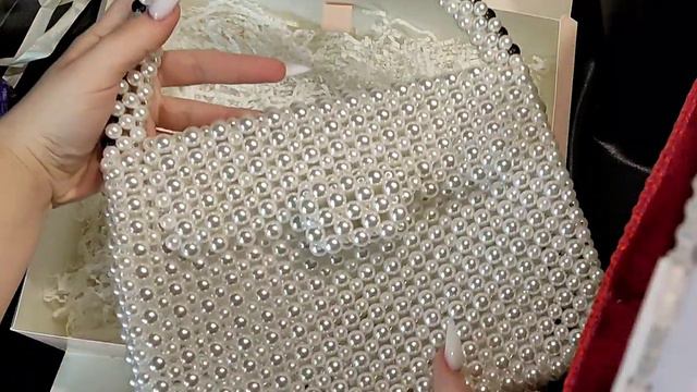 Сумочка из бусин ручной работы