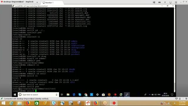 Oracle 12 2 DBA Classes 13 20190707 Oracle Environment AlertLog ListenerLog смотреть онлайн