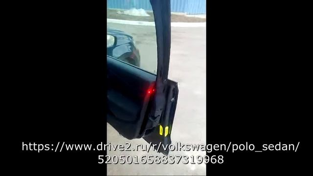 предупреждающий светодиод открытой двери поло седан смотреть онлайн