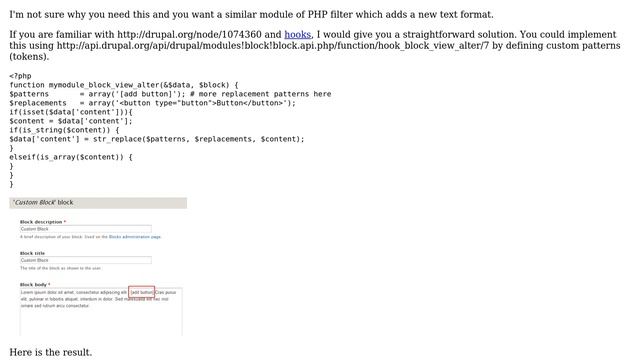 Drupal: Add button on block body using php (2 Solutions!!) смотреть онлайн