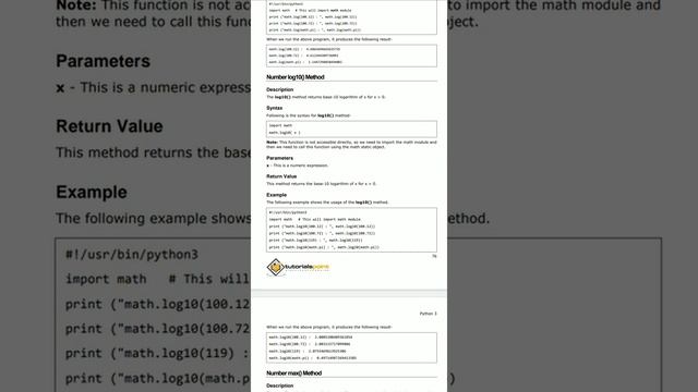 python | python numbers | number methods смотреть онлайн