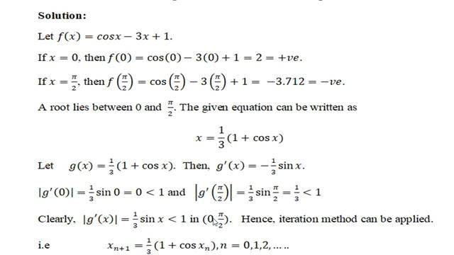 Fixed point iteration method смотреть онлайн