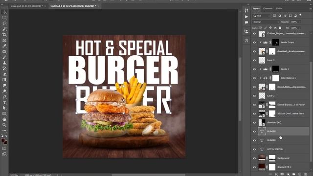 social media poster in photoshop 2023 #photoshop смотреть онлайн