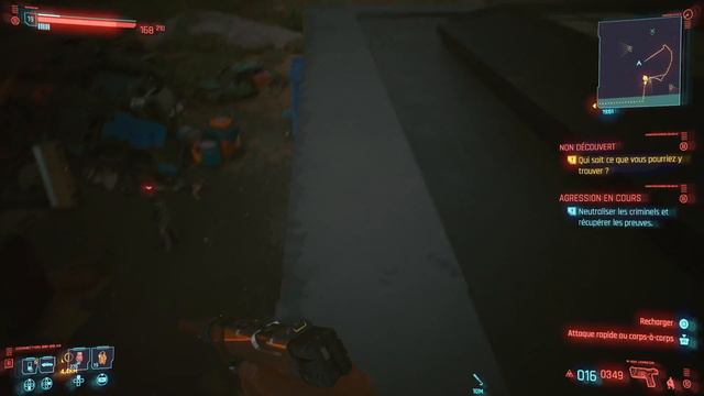 En mode pistolet silencieux Cyberpunk 2077 PS5 HDR смотреть онлайн