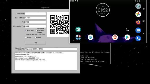 Usar ? Celular/Tablet como pantalla secundaria con soporte touch ? por WiFi o USB en #Linux ? смотреть онлайн