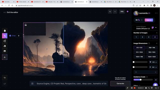 Leonardo AI Canvas Editor - Advanced techniques | Photo Editing Made Easy смотреть онлайн