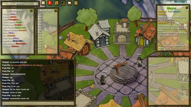 Town of Salem - Mayor reveal wins the game смотреть онлайн