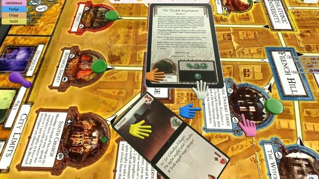 Играем в Tabletop Simulator #1 (Arkham Horror, часть 1). смотреть онлайн