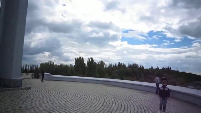 Саратов. Смотровая площадка в Парке Победы смотреть онлайн