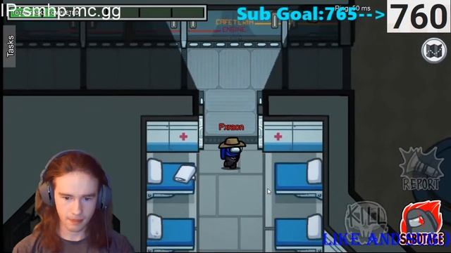AMONG US LIVE w/ Viewers *not fake* смотреть онлайн