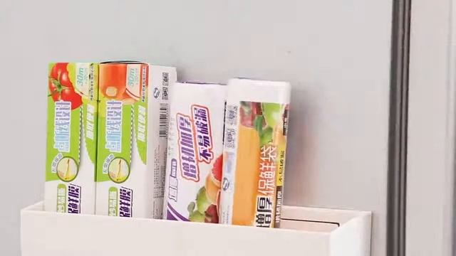 Магнитный стеллаж-органайзер на холодильник 5 in 1 Magnetic Storage Shelf смотреть онлайн